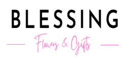 Blessing Flower Shop Logo